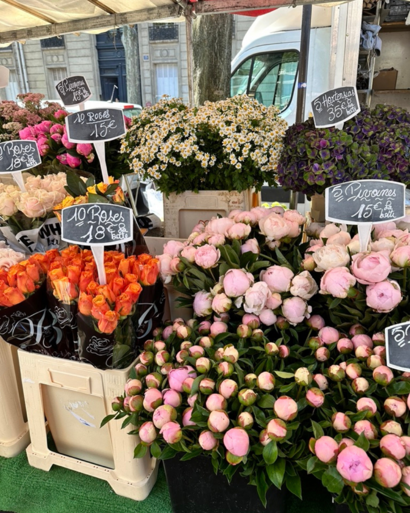 Flower Market in Paris