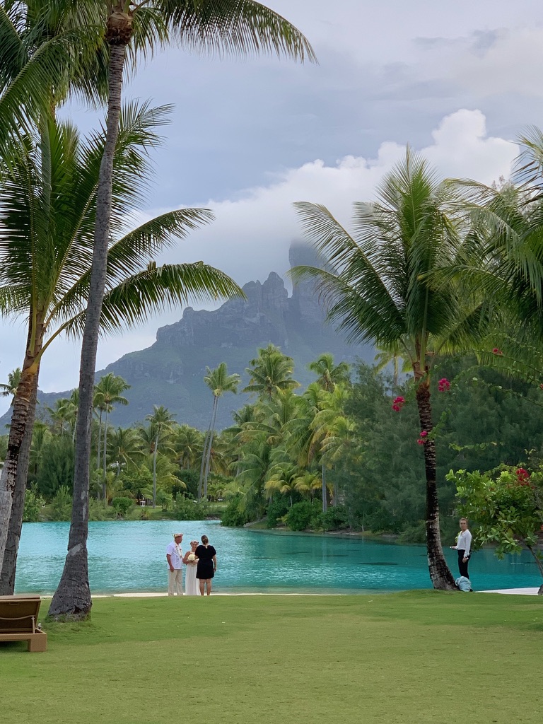 Marriage Ceremony on Bora Bora