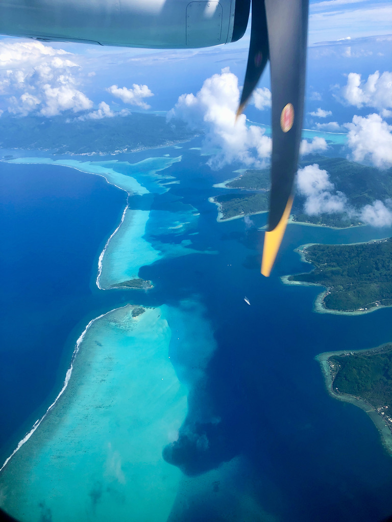 Arriving French Polynesia