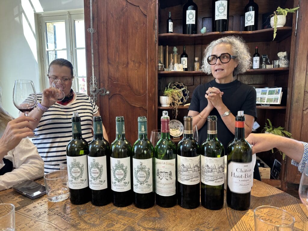 Wine tasting during a week in Bordeaux