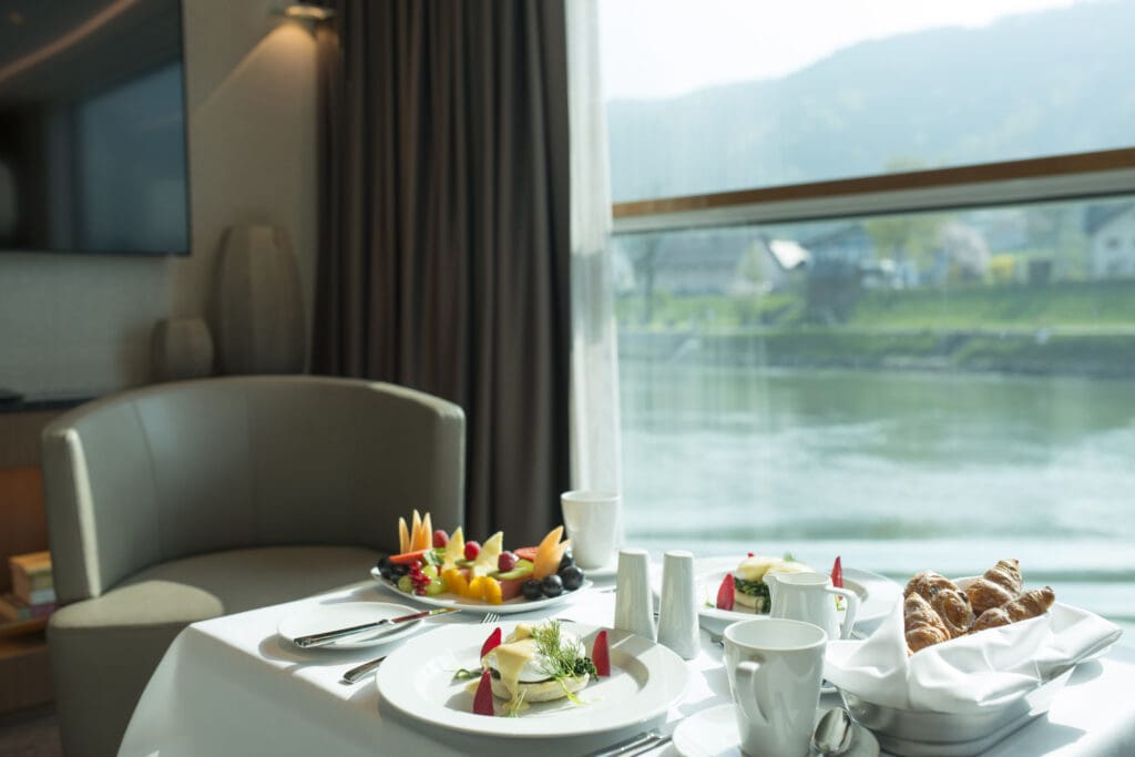 River Cruise Room Service on Scenic