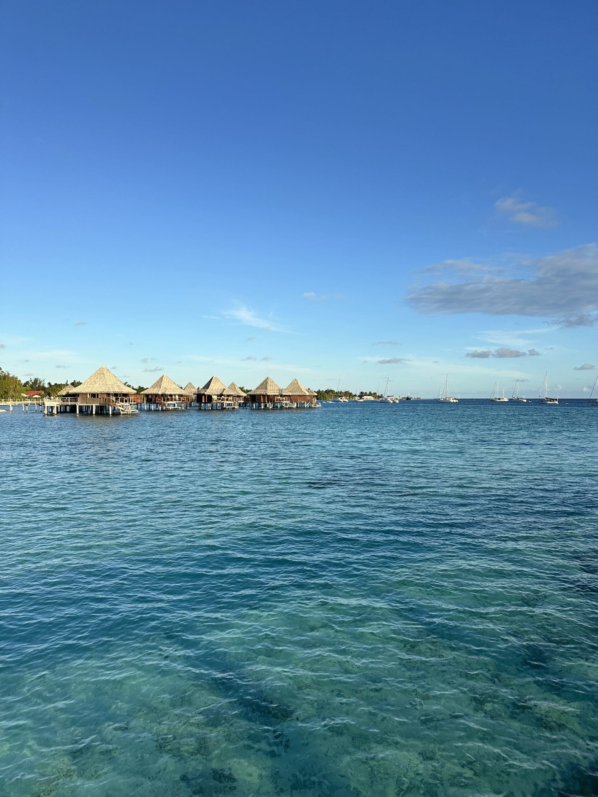 Overwater bungalows Bora Bora French Polynesia