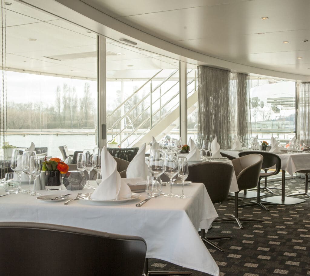 Dining on Scenic River Cruise