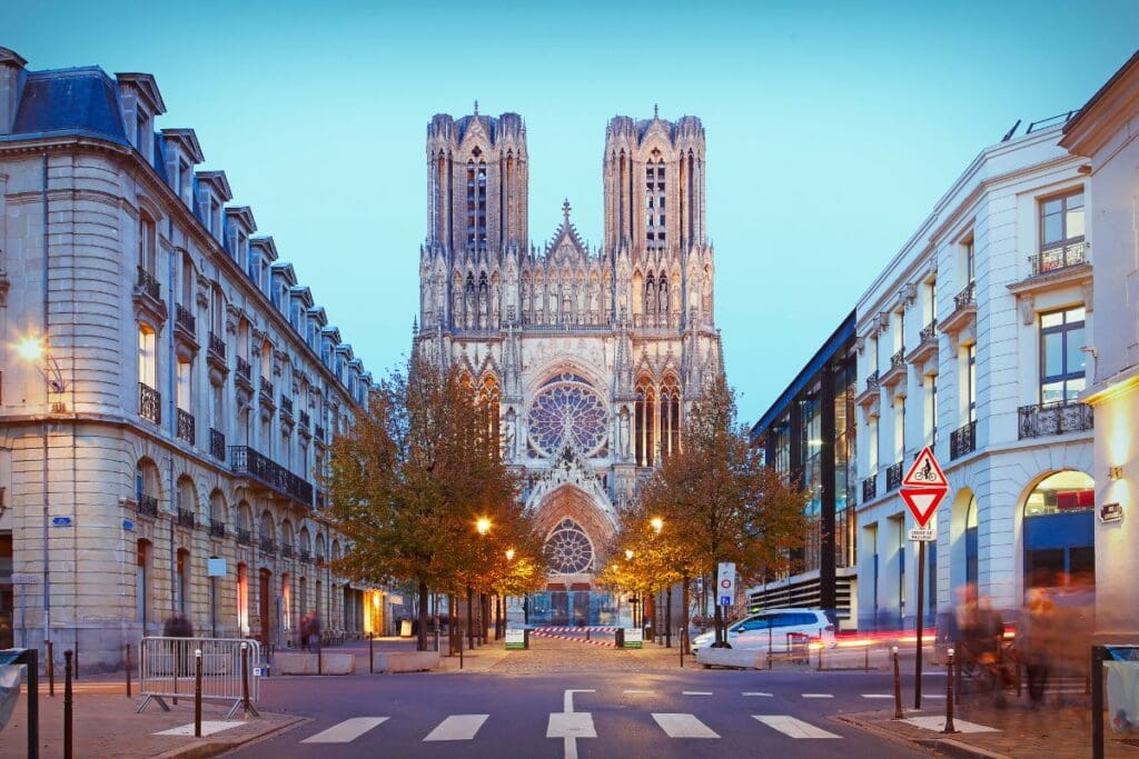 Reims Cathedrale, Champagne France