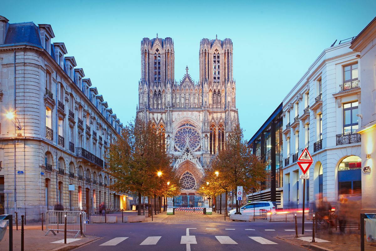 Reims Cathedrale, Champagne France