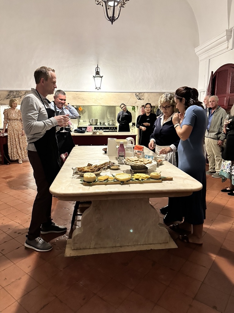 Cooking Demo in Portugal on an Active Vacation with Trek Travel